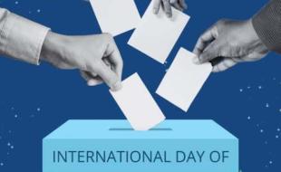 September 15 is the International Day of Democracy. (Image via Council of Europe’s Facebook page.) September 15 is the International Day of Democracy. (Image via Council of Europe’s Facebook page.)