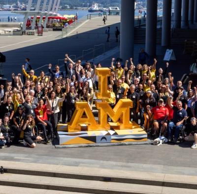 Canadian participants gather in Vancouver for the upcoming Invictus Games. (Photo: Invictus Games via Instagram.)