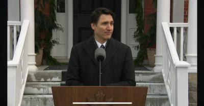 Prime Minister Justin Trudeau announced his resignation on January 6. (Photo via Facebook.